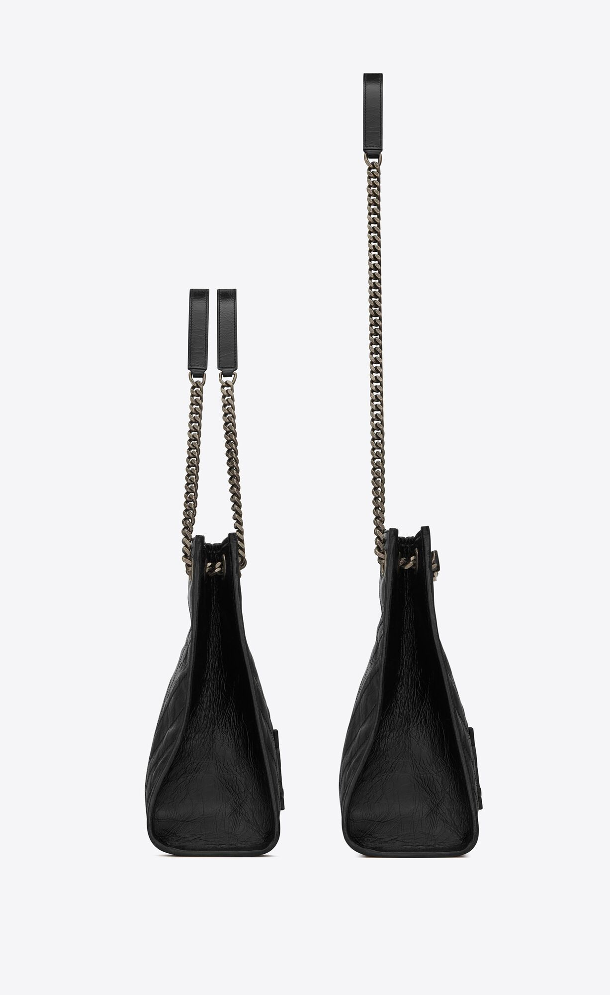 NIKI SHOPPING Vintage Leather Handbag